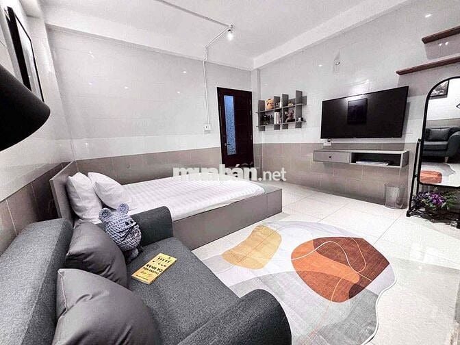 CĂN HỘ FULL NỘI THẤT CAO CẤP CÓ CẢ BAN CÔNG MÁY GIẶT RIÊNG