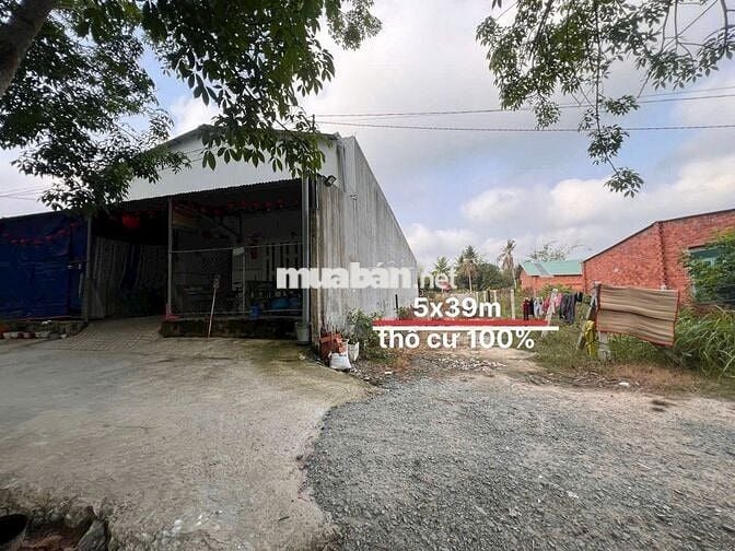 5x39 full thổ , KCN PHƯỚC ĐÔNG. 810 TRIỆU  THƯƠNG LƯỢNG