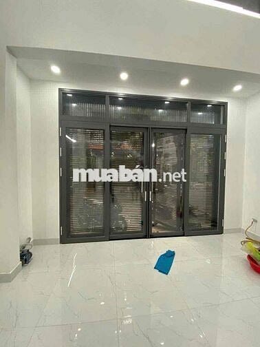 Nhà Mới Đẹp Hẻm 8m Đg Số 59 P14: lửng 3 lầu, 4pn, 5wc