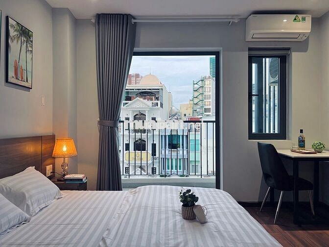 Căn hộ ban công 1PN- Tách bếp - Nội thất cao cấp - 30m2 Q.Bình Thạnh