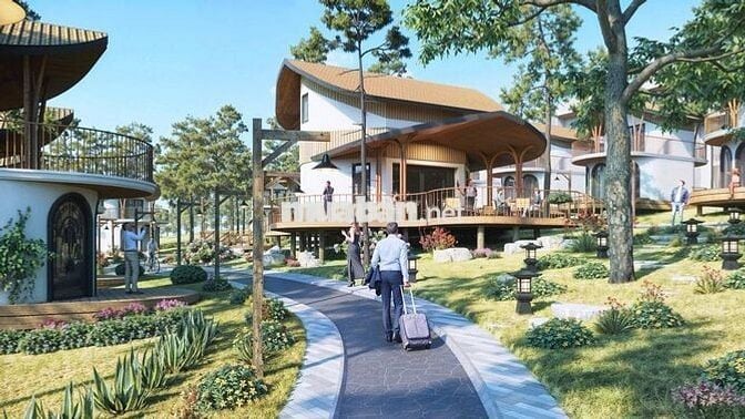 GIA ĐÌNH ĐỊNH CƯ NƯỚC NGOÀI THANH LÝ GẤP BIỆT THỰ VƯỜN BẢO LỘC 890TR
