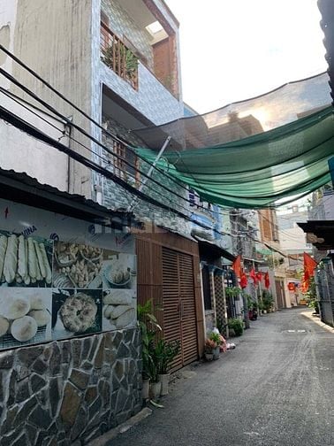 HẺM XE HƠI THÔNG QUANG TRUNG, P8, GV, HCM 4X10M NGAY TRƯỜNG NGUYỄN CÔN