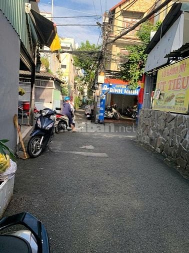 HẺM XE HƠI THÔNG QUANG TRUNG, P8, GV, HCM 4X10M NGAY TRƯỜNG NGUYỄN CÔN