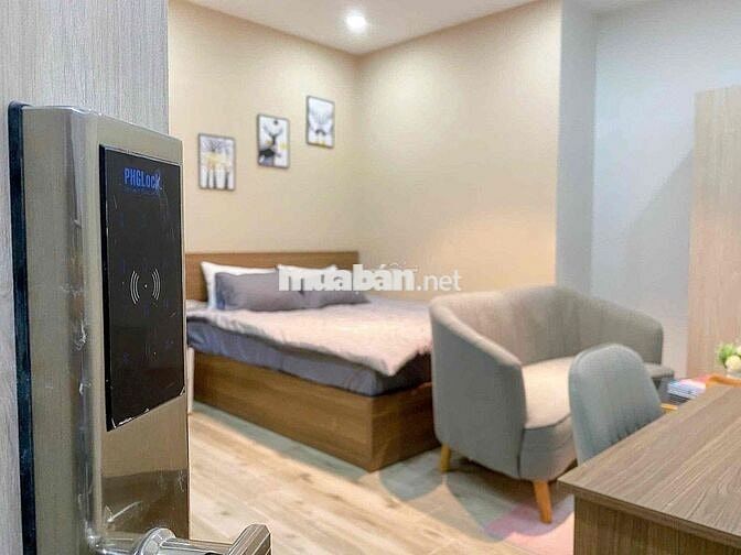 CHÍNH CHỦ CHO THUÊ STUDIO FULL NỘI THẤT GẦN TRUNG TÂM QUẬN 1