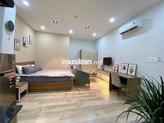 CHÍNH CHỦ CHO THUÊ STUDIO FULL NỘI THẤT GẦN TRUNG TÂM QUẬN 1