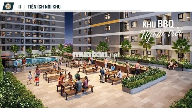 Căn Studio Legacy tại Thuận Giao Bình Dương T.toán 350tr bàn giao nhà