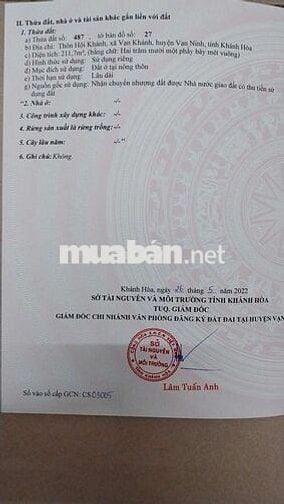 Tôi cần Bán đất Hội Khánh sát chợ Hội Khánh