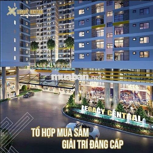 Căn Studio Legacy tại Thuận Giao Bình Dương T.toán 350tr bàn giao nhà