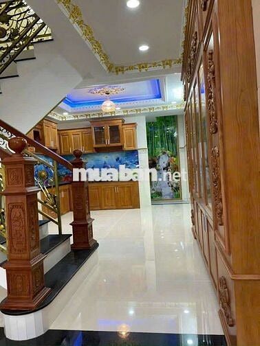 Nhà 1 trệt 1 lửng 3 lầu hẻm hương lộ 2 Bình Trị Đông A bình tân