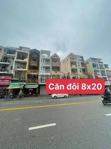 CHO THUÊ NHÀ MẶT TIỀN NGAY NGÃ TƯ TẠ QUANG BỮU CAO LỖ 2CĂN ĐÔI 8x20