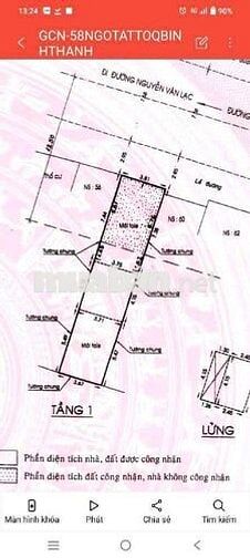 21TỶ- CÒN 18,5TỶ- MẶT TIỀN NGÔ TẤT TỐ, BÌNH THẠNH- 2 TẦNG, 64,6M2.