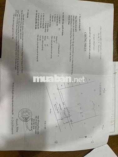 Bán Nhà Hẻm 6m. 3 tầng. 3.6 dài 17. 4 phòng. đường 30 p6