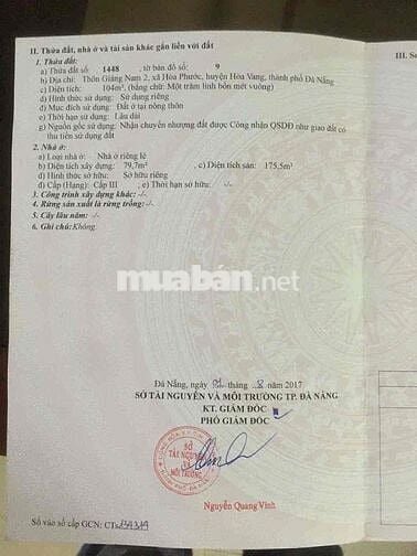 Chính chủ gửi Bán Căn Nhà biệt thự 2 tầng Giáng Nam- H Xuân