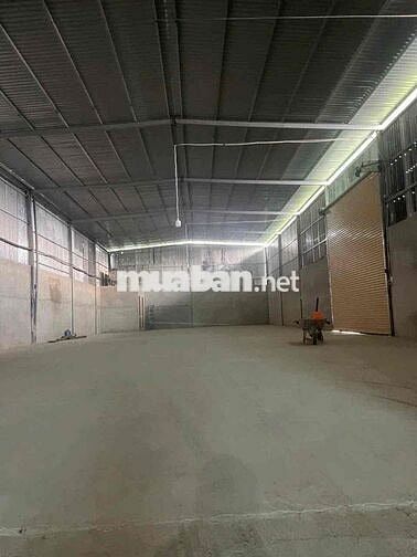 Cho thuê kho xưởng đường Quốc lộ 1A ,BHH B , Bình Tân DT 750m2 38tr