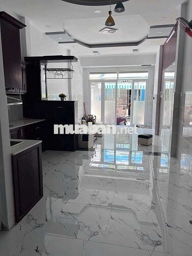 Nhà khu KÊNH NƯỚC ĐEN [4X12, 2 lầu, 3pn, 3toilet] sẵn 3 máy lạnh