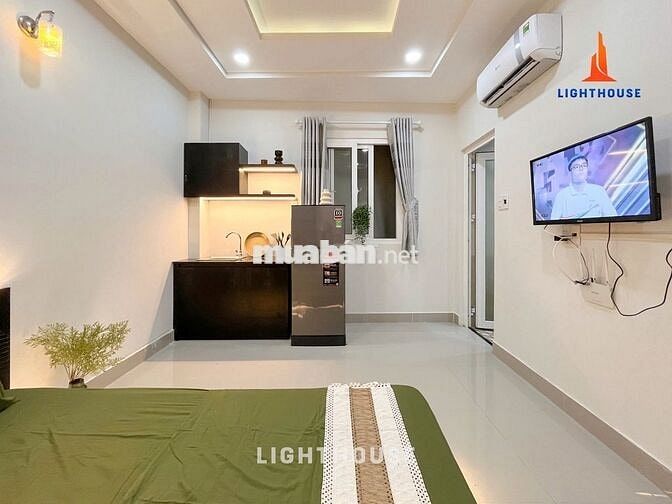 CHO THUÊ CĂN HỘ STUDIO FULL NỘI THẤT XỊN NGAY NGÃ TƯ PHÚ NHUẬN