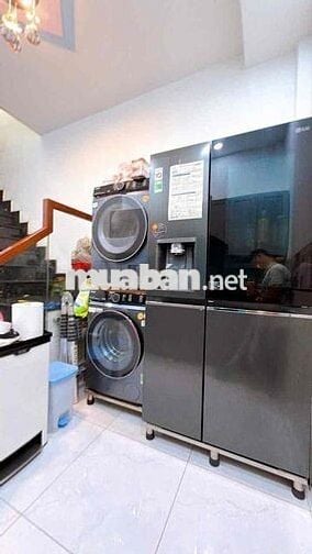 CÁCH MẶT TIỀN ĐOÀN VĂN BƠ CHỈ 10m - NHÀ MỚI 2 TẦNG 61m2