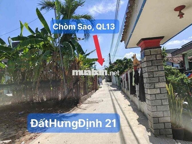 BÁN ĐÂT HƯNG ĐỊNH 21(10x22) GẦN CHỢ BÚNG