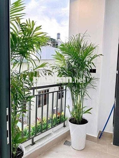 Bán Nhà mới. Đối Diện Looter. Nguyễn Văn Lượng. 3 phòng. sân thượng.