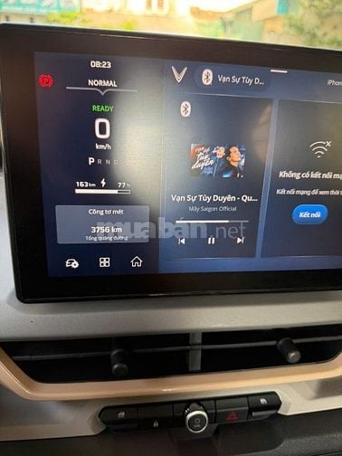 VinFast VF3 Đỏ Ruby 2025 Pin Mua odo 3800km