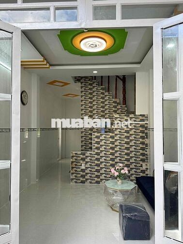 Nhà mặt tiền đường thánh thất tân kim cần giuộc long an