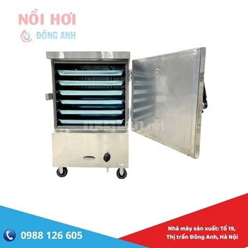 Tủ cơm công nghiệp nấu bằng điện, ga, hơi giá xưởng -0988126605