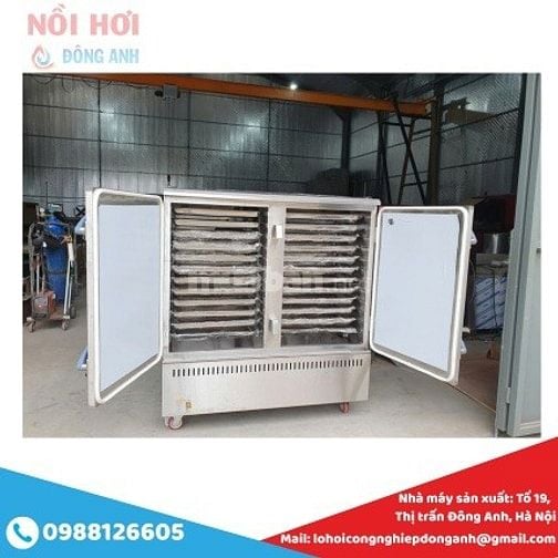 Tủ cơm công nghiệp nấu bằng điện, ga, hơi giá xưởng -0988126605