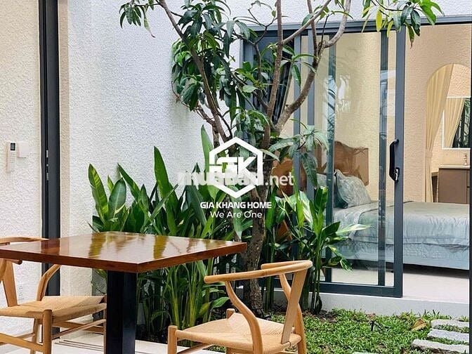 CHO THUÊ NHÀ SÂN VƯỜN MỚI XÂY 3 PHÒNG PHÒNG NGỦ FULL NỘI THẤT BẮC NHA