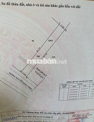 BÁN LÔ ĐẤT SIÊU HOT 208M2 ĐƯỜNG MỞ RỘNG 30M, CẠNH UBND TÂN THẠNH ĐÔNG