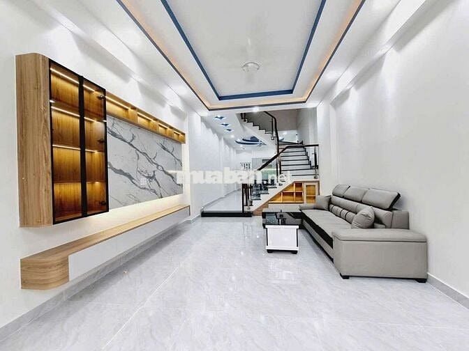 Nhà 1 trệt 2 lầu mặt tiền kinh doanh chỉ 4tỷ 8