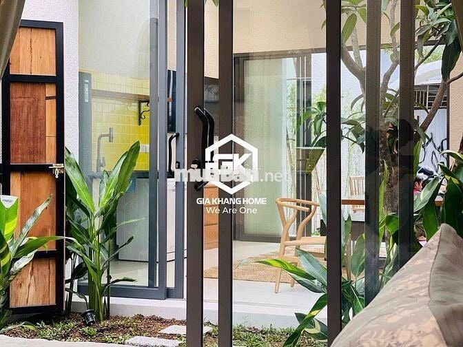 CHO THUÊ NHÀ SÂN VƯỜN MỚI XÂY 3 PHÒNG PHÒNG NGỦ FULL NỘI THẤT BẮC NHA