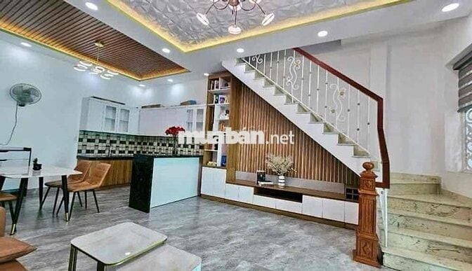 NHÀ ĐẸP NGAY KHU ĐÔ THỊ HIMLAM – NỞ HẬU TÀI LỘC- CÓ PN DƯỚI TRỆT