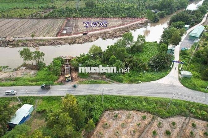 Đất Vườn MT Nhựa ĐT816,View Kênh chỉ 750tr/lô