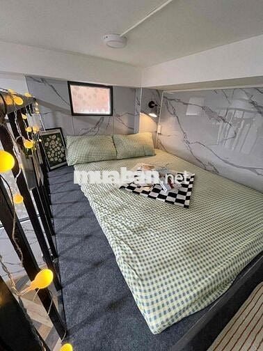 Căn hộ duplex 2 không gian ngủ, full nội thất, bàn ăn, gần Quận 1,3,PN