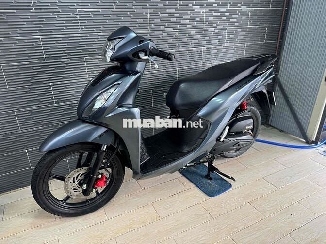 Honda Vision 2021 Bánh Lớn Xanh Nhám Bs Sài Gòn