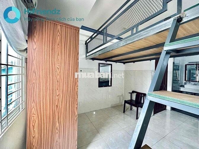 CHO THUÊ PHÒNG GÁC CỬA SỔ TRỜI THOÁNG GẦN PHẠM VĂN ĐỒNG ĐH VLU VÀ IUH