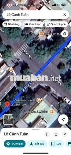 🏡 Mặt tiền Lê cảnh tuân kẹp cống khúc hạo vị trí đẹp  diện tích 85,5²,