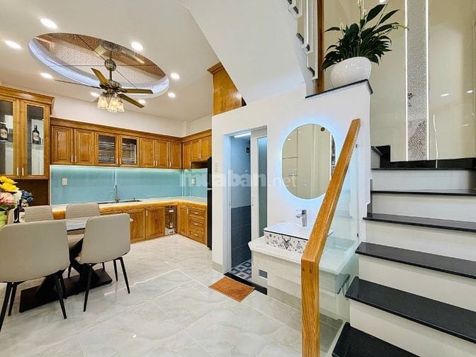 CHÍNH CHỦ BÁN NHÀ 745/QUANG TRUNG ĐÚC 2 LẦU 3PN FULL NỘI THẤT
