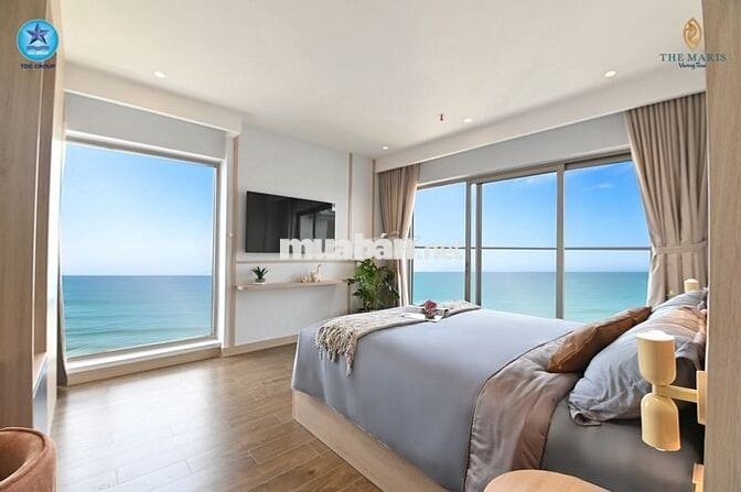 Cần bán căn 45m2 1PN+1WC nằm  trung tâm dễ di chuyển, view biển 360
