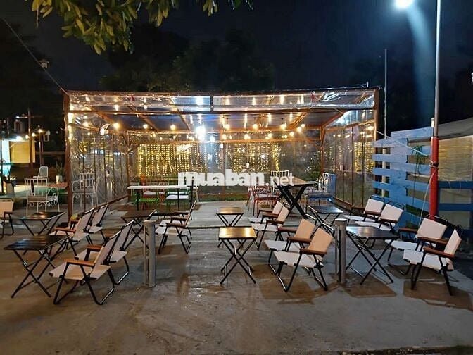Cho thuê quán cafe sân vườn 500m2, mặt tiền sông lớn