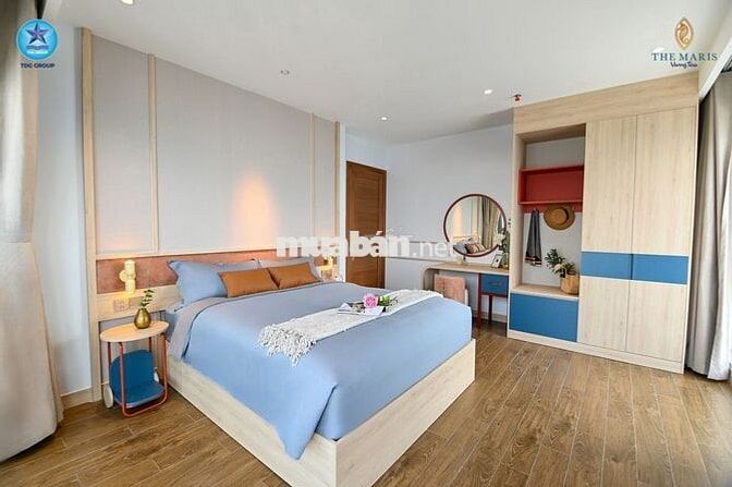 Cần bán căn 45m2 1PN+1WC nằm  trung tâm dễ di chuyển, view biển 360