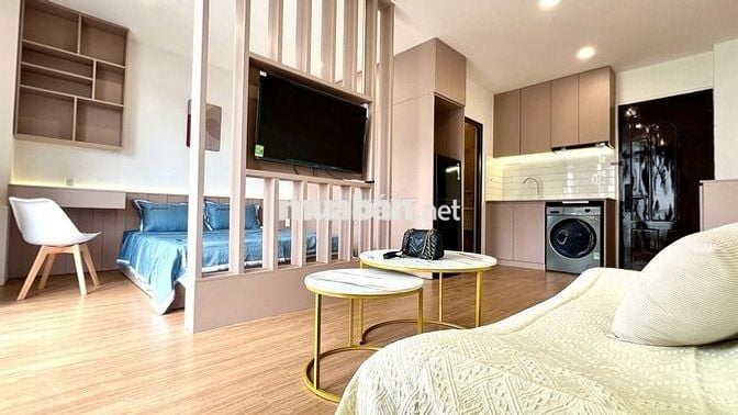 Căn hộ Ban công -1PN- Tách bếp - Full Nội thất  - 35m2 Q.Bình Thạnh