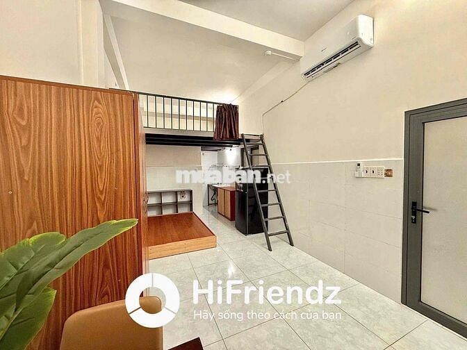 Cho thuê căn hộ 2 phòng ngủ GIÁ RẺ SIÊU RỘNG 45m2 ngay Gò Dầu