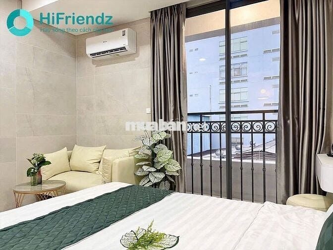 Căn hộ Giả Ban Công 1PN- Tách bếp-Nội thất cao cấp - 35m2 Q.Bình Thạnh