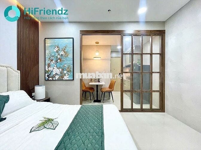 Căn hộ Giả Ban Công 1PN- Tách bếp-Nội thất cao cấp - 35m2 Q.Bình Thạnh