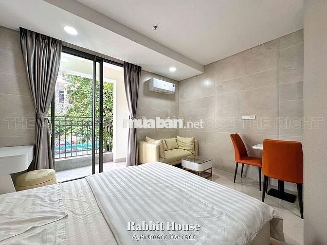 Căn hộ ban công 1PN- Tách bếp - Nội thất cao cấp - 30m2 Q.Bình Thạnh