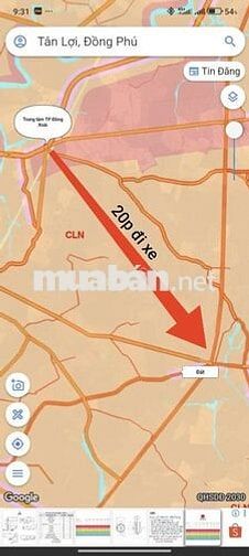 PHÙ HỢP ĐẦU TƯ, LÀM XƯỞNG. LÔ 5160m2 Mặt tiền đường liên xã