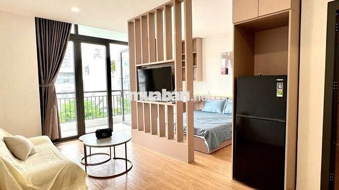 Căn hộ Ban công -1PN- Tách bếp - Full Nội thất  - 35m2 Q.Bình Thạnh