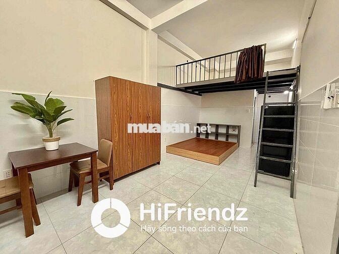 Cho thuê căn hộ 2 phòng ngủ GIÁ RẺ SIÊU RỘNG 45m2 ngay Gò Dầu