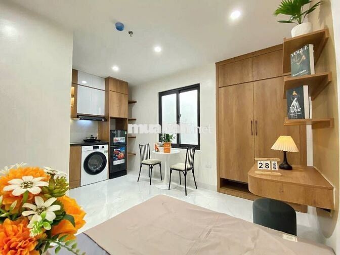 Bán trong tháng! CCMN xây mới Kim Đồng 8 tầng tm,12 phòng khép kín